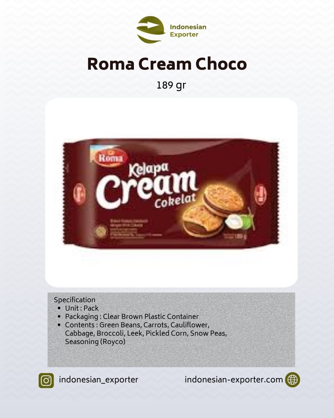 Roma Cream Choco 